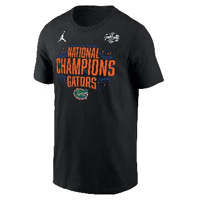Jordan Men's Florida (team)  College National Champs T-shirt In Black