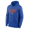 Jordan Men's Florida Team Stacked Menâs Nike Therma College Pullover Hoodie In Blue
