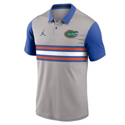 Jordan Men's Florida Vapor  Brand Dri-fit College Polo In Gray