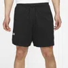 Jordan Men's Graphic Basketball Shorts In Black/red In Black