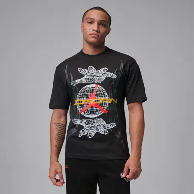 Jordan Men's  Graphic Shirt In Black