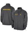 Jordan Men's Gray Golden State Warriors Courtside Statement Edition Jumpman Jam Full-zip Jacket In Gray