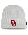 Jordan Men's Oklahoma Utility Off-field  Brand College Cuffed Beanie In Gray