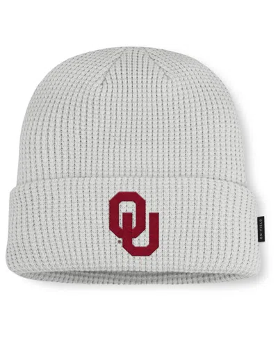 JORDAN MEN'S GRAY OKLAHOMA SOONERS 2025 ON-FIELD UTILITY CUFFED KNIT HAT