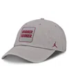 Jordan Men's Gray Oklahoma Sooners Local Club Adjustable Hat In Gray