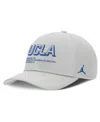 Jordan Men's Gray Ucla Bruins 2025 Sideline Dust Pinched Rise Adjustable Hat In Gray