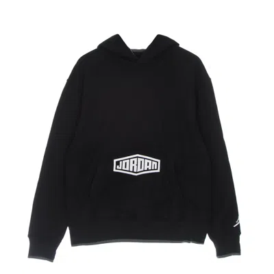 Jordan Men's Hoodie Sport Dna Pullover Hoodie Black/iron Grey/white