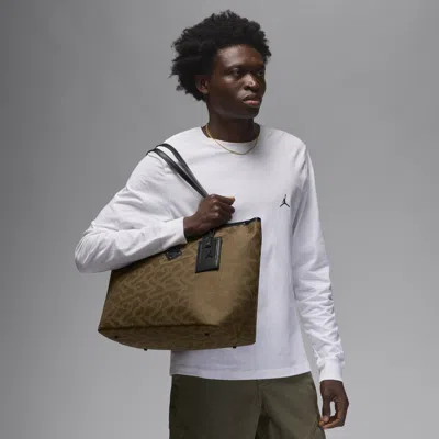 Jordan Men's  Icon Tote Bag (32l) In Brown
