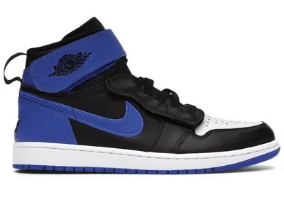 Pre-owned Jordan Men's  1 High Flyease Royal Sneakers In Black/hyper Royal/white In Multi