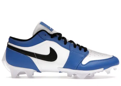 Pre-owned Jordan Men's  1 Low Td Cleat Sneakers In Game Royal/white/black In Multi