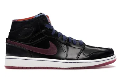 Pre-owned Jordan Men's  1 Mid Nouveau Year Of The Horse Sneakers In Deep Royal Blue/red Volt/black In Multi