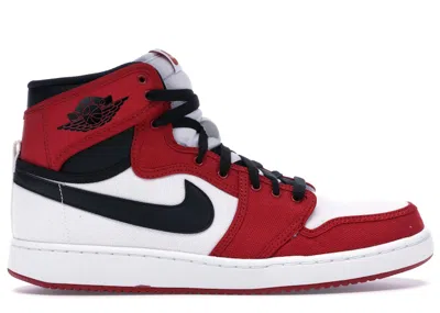 Pre-owned Jordan Men's  1 Retro Ajko Chicago (2014) Sneakers In White/gym Red/black