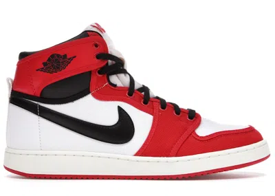 Pre-owned Jordan Men's  1 Retro Ajko Chicago (2021) Sneakers In White/red/black