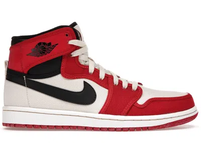 Pre-owned Jordan Men's  1 Retro Ajko Chicago Vintage Sneakers In White/black/varsity Red