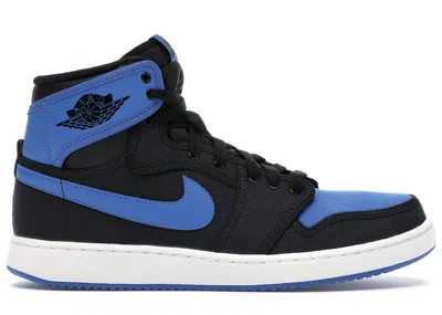 Pre-owned Jordan Men's  1 Retro Ajko Royal Sneakers In Black/sport Blue