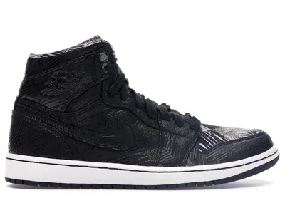 Pre-owned Jordan Men's  1 Retro Bhm (2015) Sneakers In Black/white