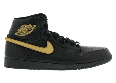 Pre-owned Jordan Men's  1 Retro Bhm (2017) Sneakers In Black/metallic Gold In Multi