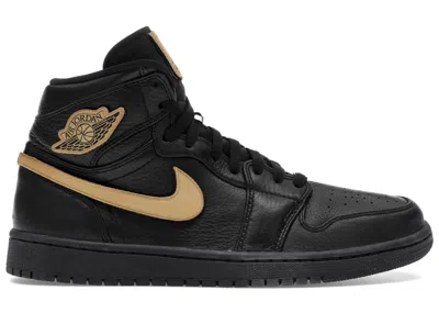 Pre-owned Jordan Men's  1 Retro Bhm (2017) Sneakers In Black/metallic Gold