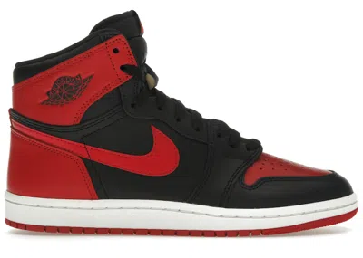 Pre-owned Jordan Men's  1 Retro High '85 Og Bred (2025) Sneakers In Black