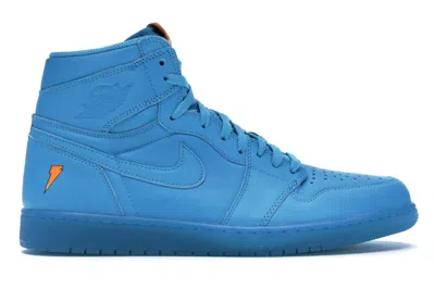 Pre-owned Jordan Men's  1 Retro High Gatorade Sneakers In Blue Lagoon