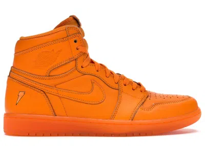 Pre-owned Jordan Men's  1 Retro High Gatorade Sneakers In Orange Peel