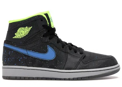 Pre-owned Jordan Men's  1 Retro High History Month (2013) Sneakers In Black/volt/photo Blue In Multi