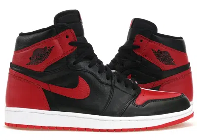 Pre-owned Jordan Men's  1 Retro High Homage To Home Chicago (numbered) Sneakers In Black/university Red/white
