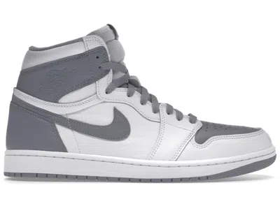 Pre-owned Jordan Men's  1 Retro High Og Sneakers In Stealth/white