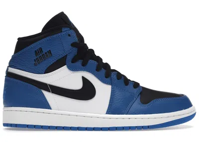 Pre-owned Jordan Men's  1 Retro High Rare Air Sneakers In Soar/black/white
