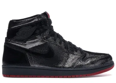Pre-owned Jordan Men's  1 Retro High Sp Gina (special Box) Sneakers In Black/red In Multi