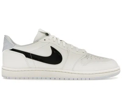 Pre-owned Jordan Men's  1 Retro Low '85 Wings Sneakers In Summit White/french Blue/neutral Grey