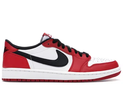 Pre-owned Jordan Men's  1 Retro Low Chicago (2016) Sneakers In Varsity Red/black/white In Multi