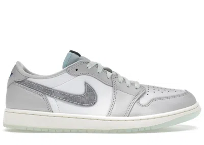 Pre-owned Jordan Men's  1 Retro Low Og Year Of The Snake (2025) Sneakers In Summit White/photon Dust/barely Gre In Multi