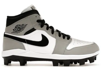 Pre-owned Jordan Men's  1 Retro Mcs Sneakers In Light Smoke Grey/white/black