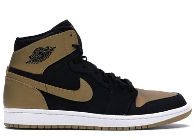 Pre-owned Jordan Men's  1 Retro Melo Pe Sneakers In Black/metallic Gold/white