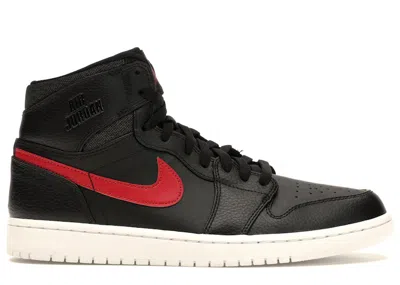 Pre-owned Jordan Men's  1 Retro Rare Air Bred Sneakers In Black/varsity Red/white In Multi