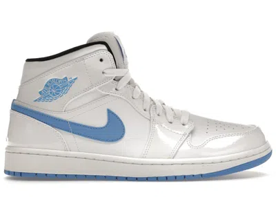 Pre-owned Jordan Men's  1 Retro Sneakers In White/legend Blue/black