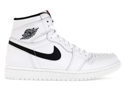 Pre-owned Jordan Men's  1 Retro Yin Yang Sneakers In White/black