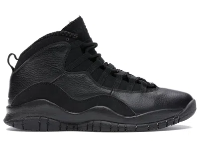 Pre-owned Jordan Men's  10 Retro Out Sneakers In Black/white In Multi