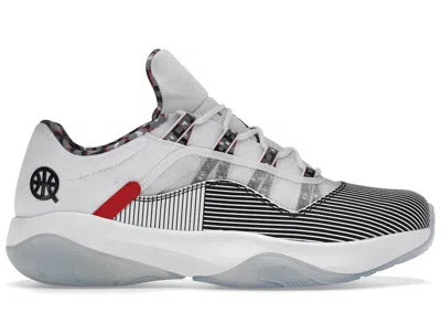 Pre-owned Jordan Men's  11 Cmft Low Quai 54 (2021) Sneakers In White/university Red/black