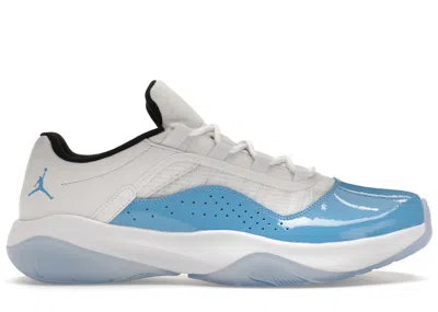Pre-owned Jordan Men's  11 Cmft Low Sneakers In White/university Blue/black In Multi