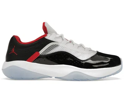 Pre-owned Jordan Men's  11 Cmft Low Sneakers In White/university Red/black In Multi