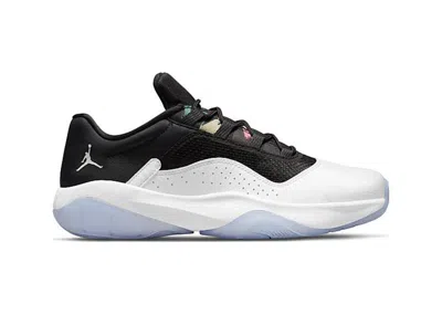 Pre-owned Jordan Men's  11 Cmft Low South Beach (2021) Sneakers In White/black/ghost Green In Multi