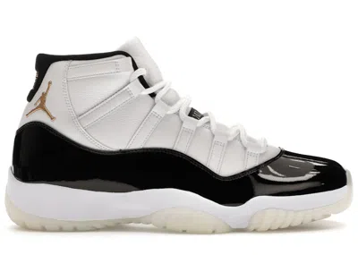 Pre-owned Jordan Men's  11 Retro Dmp Gratitude (2023) Sneakers In Black/white/metallic Gold In Multi