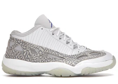 Pre-owned Jordan Men's  11 Retro Low Ie (2003) Sneakers In White/cobalt Blue/zen Grey