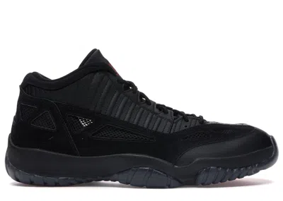 Pre-owned Jordan Men's  11 Retro Low Ie Referee (2015) Sneakers In Black/true Red