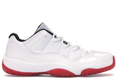 Pre-owned Jordan Men's  11 Retro Low Red (2012) Sneakers In White/varsity Red/black