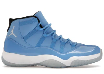 Pre-owned Jordan Men's  11 Retro Pantone Sneakers In Pantone Blue/white