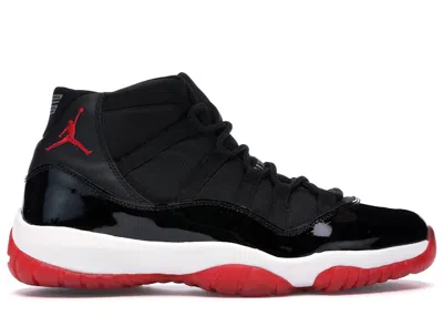 Pre-owned Jordan Men's  11 Retro Playoffs (2001) Sneakers In Black/true Red/white In Multi