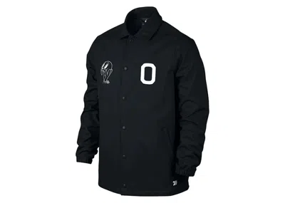 Pre-owned Jordan Men's  11 Space Jam Jacket In Black/white In Multi